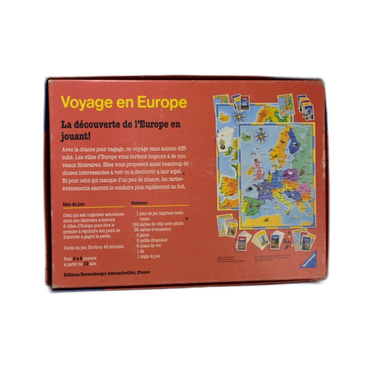 Voyage en Europe - Ravensburger - Jeu de Société Famille Géographie 2-