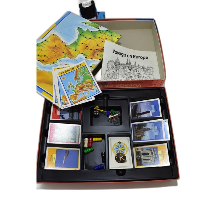 Voyage en Europe - Ravensburger - Jeu de Société Famille Géographie 2-