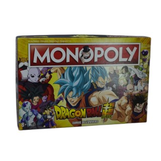 Monopoly Dragon Ball Super Survie de l'Univers - Jeu Société 2-6 Joueu