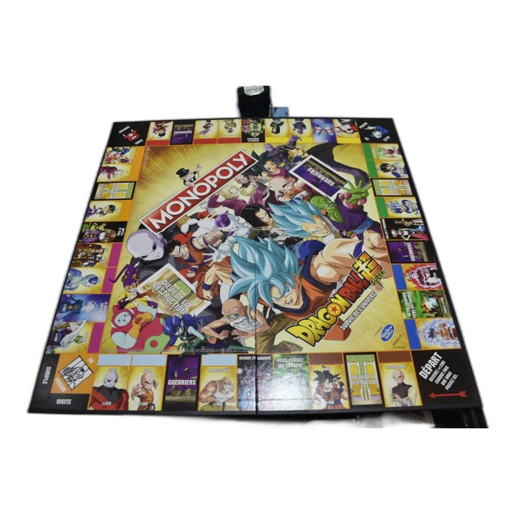 Monopoly Dragon Ball Super Survie de l'Univers - Jeu Société 2-6 Joueu