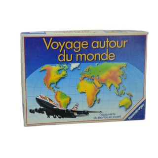 Voyage Autour du Monde - Ravensburger - Jeu Géographie Famille - Dès 1