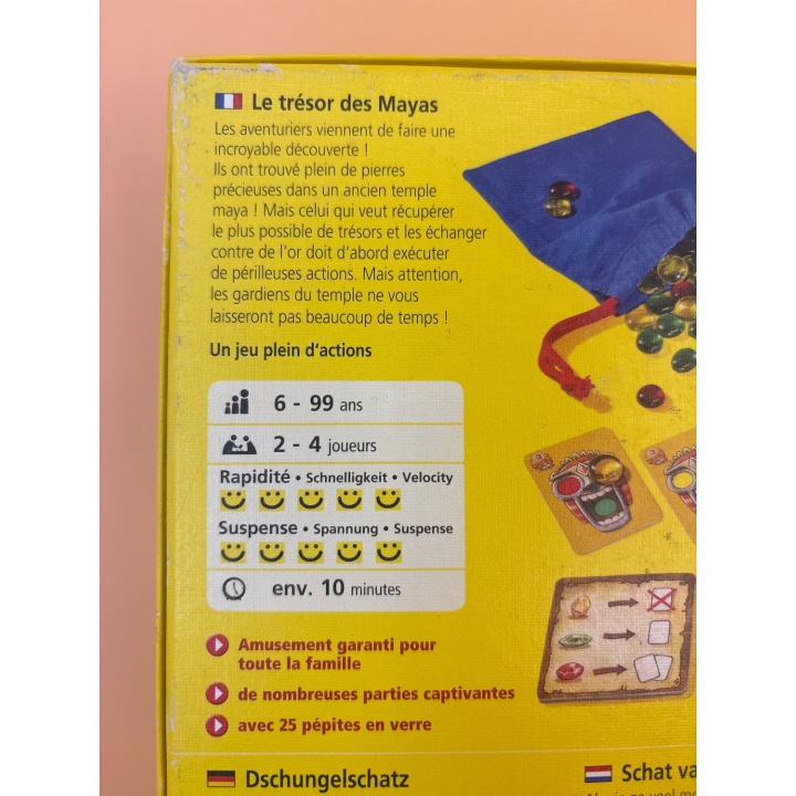 Le Trésor des Mayas - HABA - Jeu d'aventure 6 ans 2-4 joueurs - C