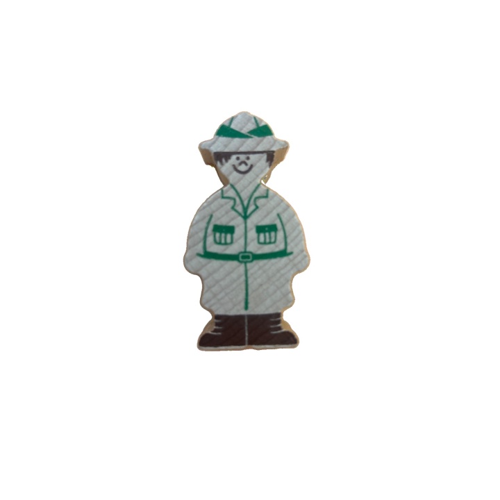 Figurine explorateur — Le Trésor des Mayas HABA — ArcadiAgora