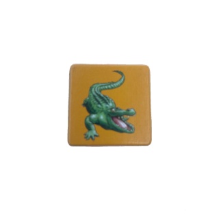 Tuile crocodile — Le Trésor des Mayas HABA — ArcadiAgora