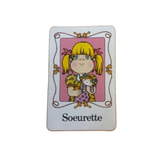 Carte Soeurette — Le Menteur - MB Jeux - Jeu de bluff 7 ans — Arc