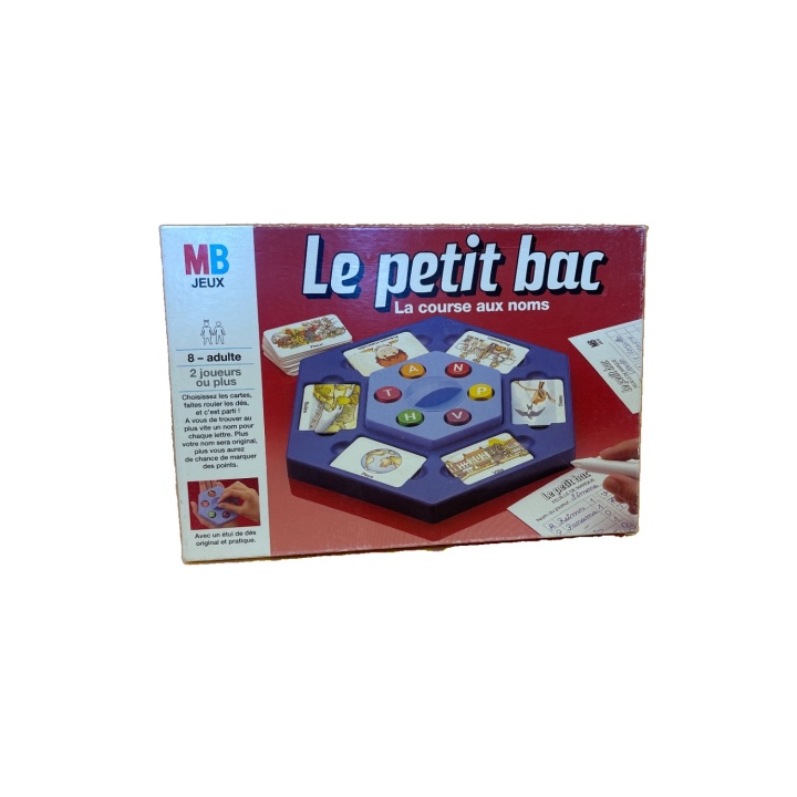 Le Petit Bac - MB Jeux - Jeu de reflexion 8 ans 2+ joueurs - Comp