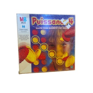 Puissance 4 - MB Jeux - Jeu de strategie 6 ans 2 joueurs - Comple