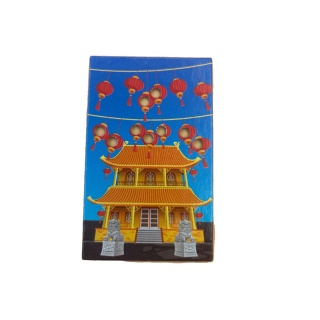 Carte lieu temple — Les Mystères de Pékin Junior - Lansay