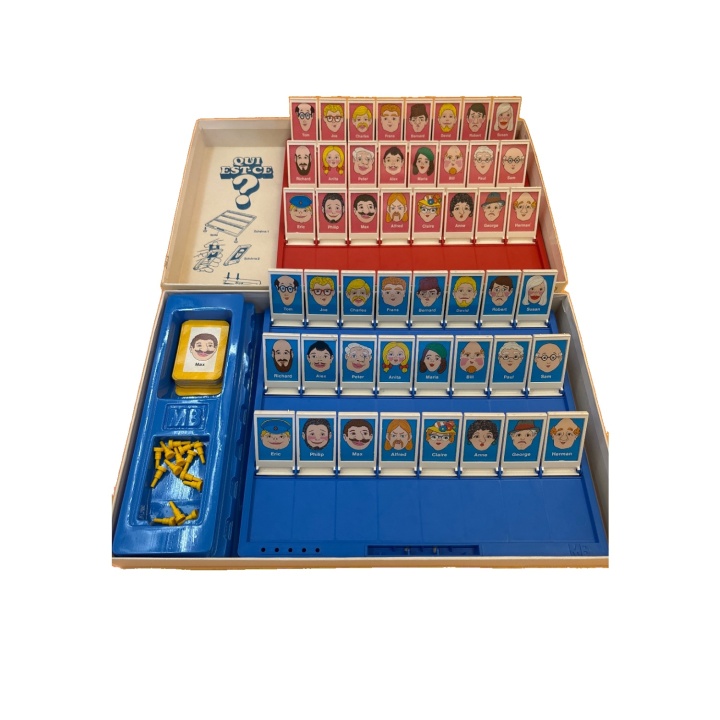Qui Est-Ce? - MB Jeux - Jeu de reflexion 7 ans 2 joueurs - Comple