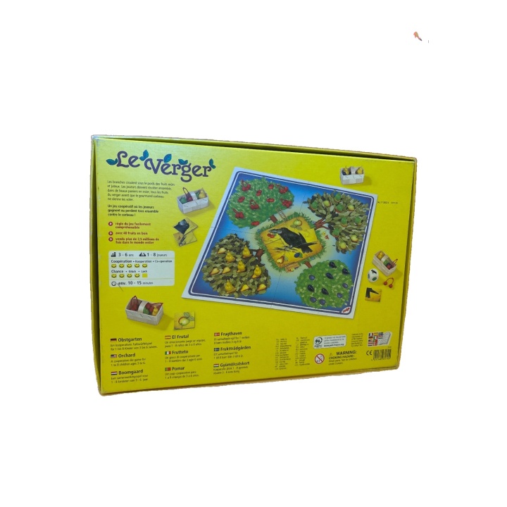 Le Verger - HABA - Jeu cooperatif 3 ans 1-8 joueurs - Complet Vér