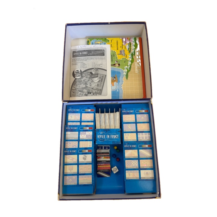 Voyage en France - Educa - Jeu educatif 8 ans 2-4 joueurs - Compl