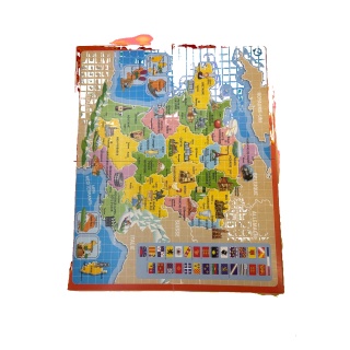 Plateau carte France — Voyage en France - Educa — ArcadiAgora