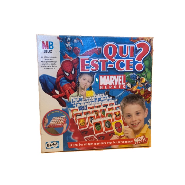 Qui Est-Ce Marvel Heroes - MB Jeux - Jeu de deduction 6 ans 2 jou
