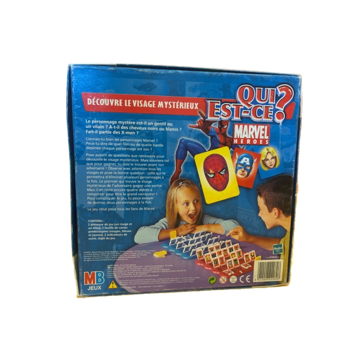 Qui Est-Ce Marvel Heroes - MB Jeux - Jeu de deduction 6 ans 2 jou
