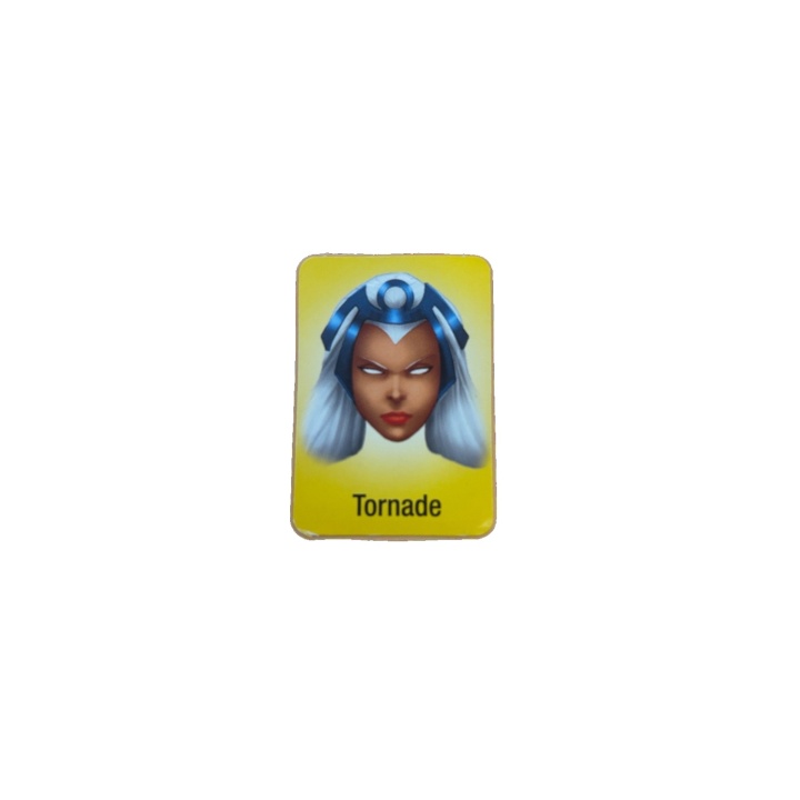 Carte Tornade — Qui Est-Ce Marvel Heroes - MB Jeux — ArcadiAgora