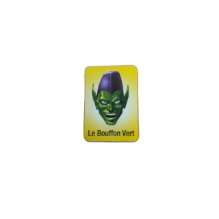 Carte Le Bouffon Vert — Qui Est-Ce Marvel Heroes MB Jeux — Arcadi