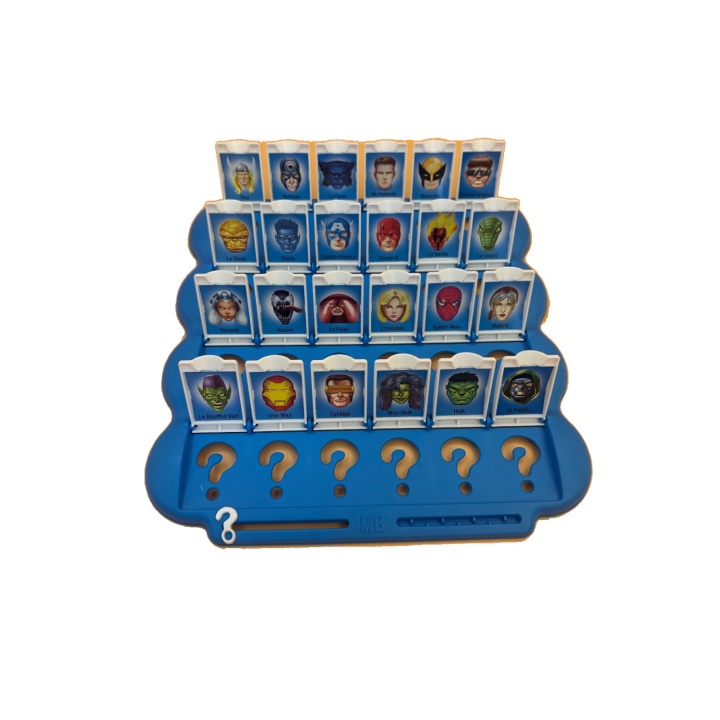 Plateau cartes Marvel — Qui Est-Ce Marvel Heroes - MB Jeux — Arca
