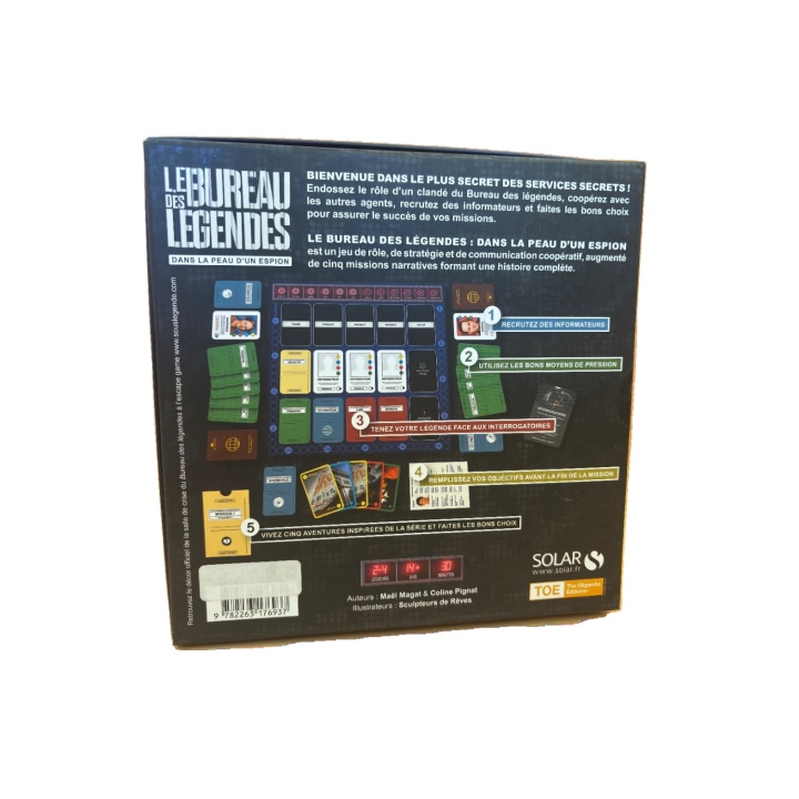 Le Bureau des Légendes - Solar - Jeu cooperatif 12 ans 2-4