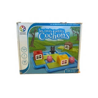 Les Trois Petits Cochons Deluxe - Smart Games - Jeu reflexion 3