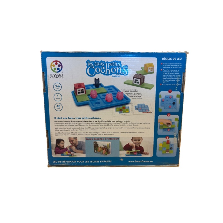 Les Trois Petits Cochons Deluxe - Smart Games - Jeu reflexion 3