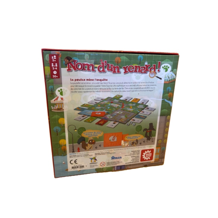 Nom d'un renard - Game Factory - Jeu famille 5 ans 2-4 joueurs -