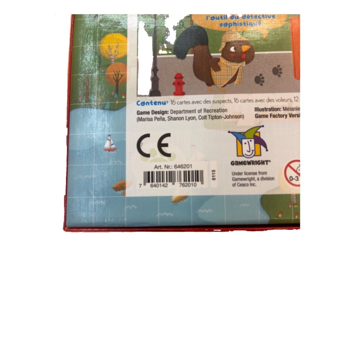 Nom d'un renard - Game Factory - Jeu famille 5 ans 2-4 joueurs -