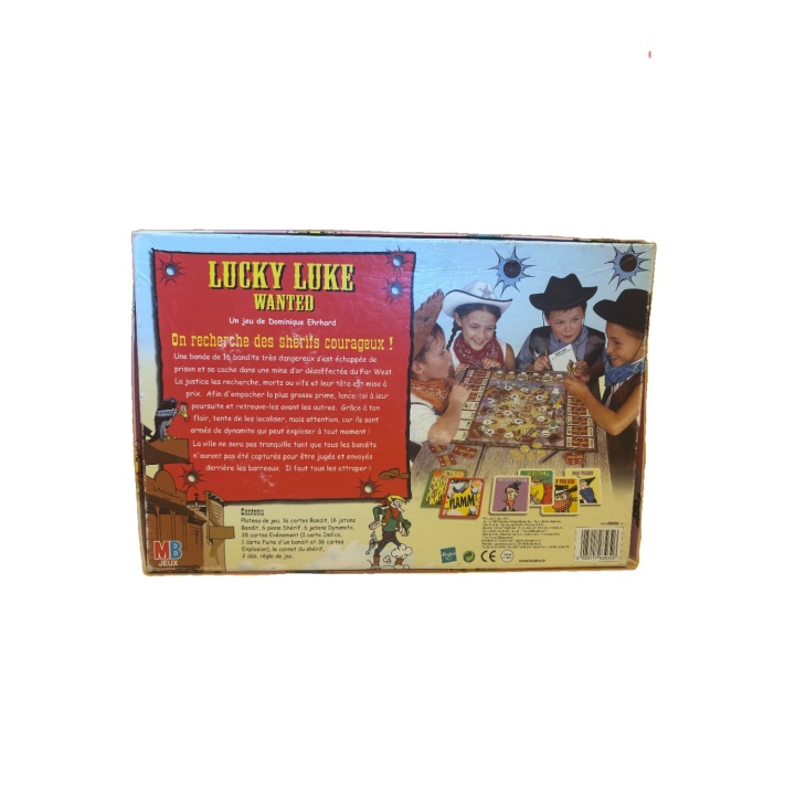 Lucky Luke Wanted - MB - Jeu d'aventure 8 ans 2-6 joueurs -