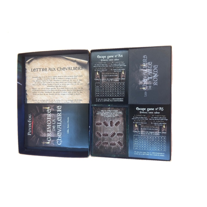 Les Chevaliers de la Table Ronde - Larousse - Escape game