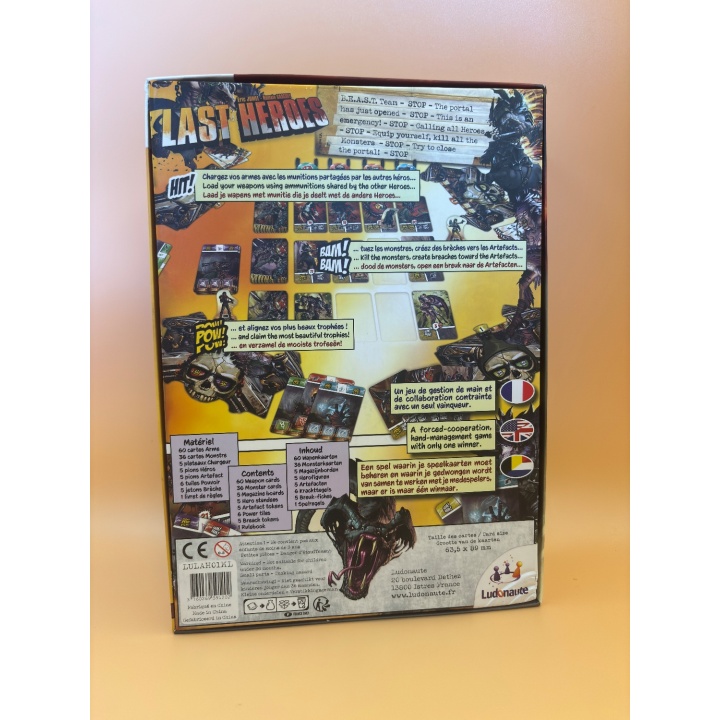Last Heroes - Ludonaute - Jeu cooperatif 10 ans 1-5 joueurs -