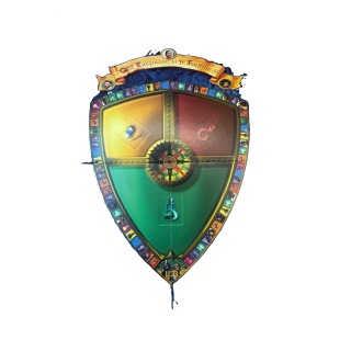 Plateau blason Les Visiteurs LCJEU - Pièce détachée