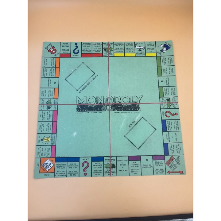Plateau Monopoly MIRO Company - Pièce détachée vintage