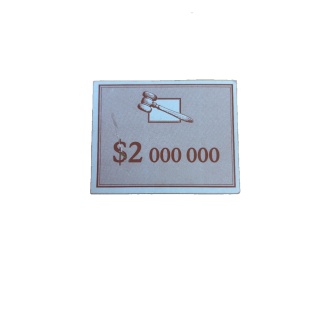 Billet $2M - La Vente aux Enchères Parker - Pièce détachée