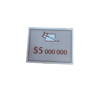 Carte enchère 5M$ - La Vente aux Enchères Parker