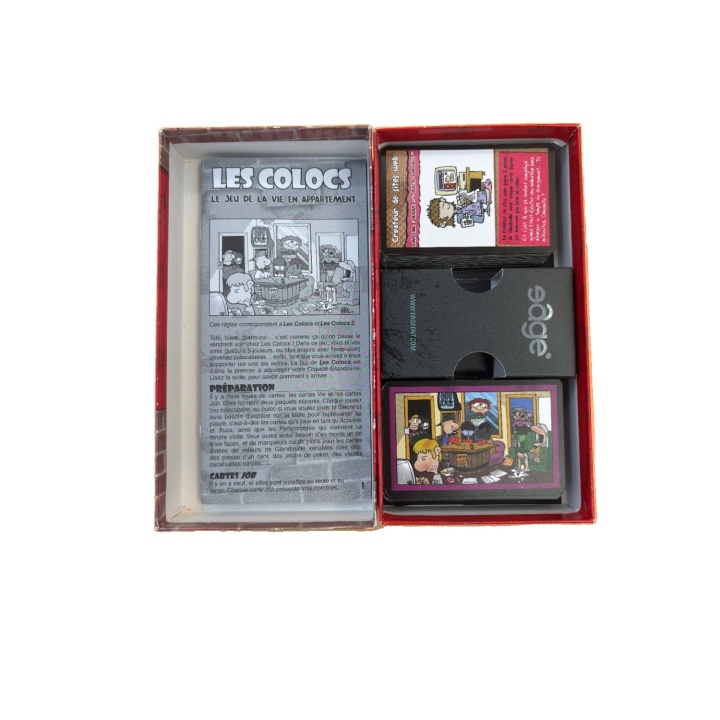 Les Colocs - Edge - Jeu de cartes famille 16 ans 2-5 joueurs -