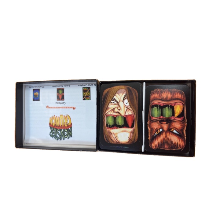 Monster Crunch - Atomic Mix - Jeu cartes rapidité 7 ans 2-6