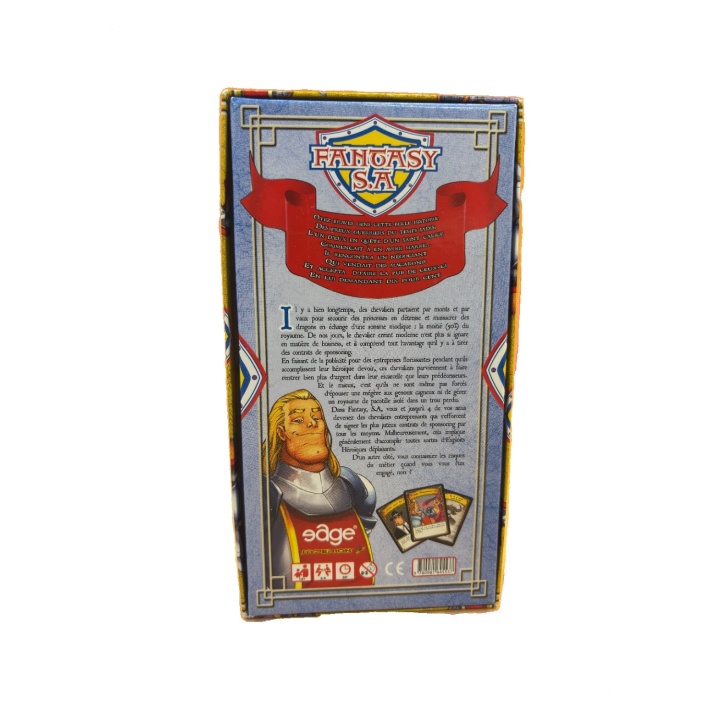 Fantasy SA - Edge - Jeu de cartes strategie 8 ans 2-4 joueurs -