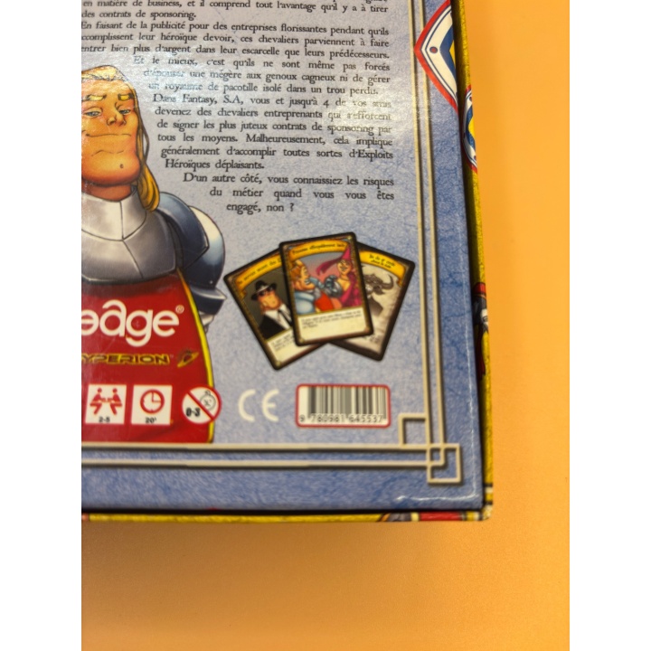 Fantasy SA - Edge - Jeu de cartes strategie 8 ans 2-4 joueurs -