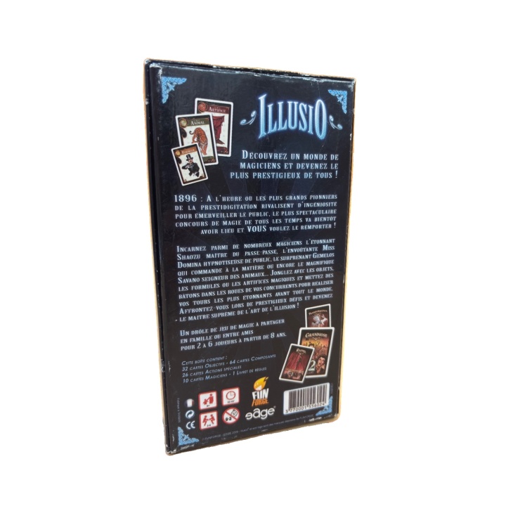 Illusio - Edge Entertainment - Jeu de magie 8 ans 2-6 joueurs -