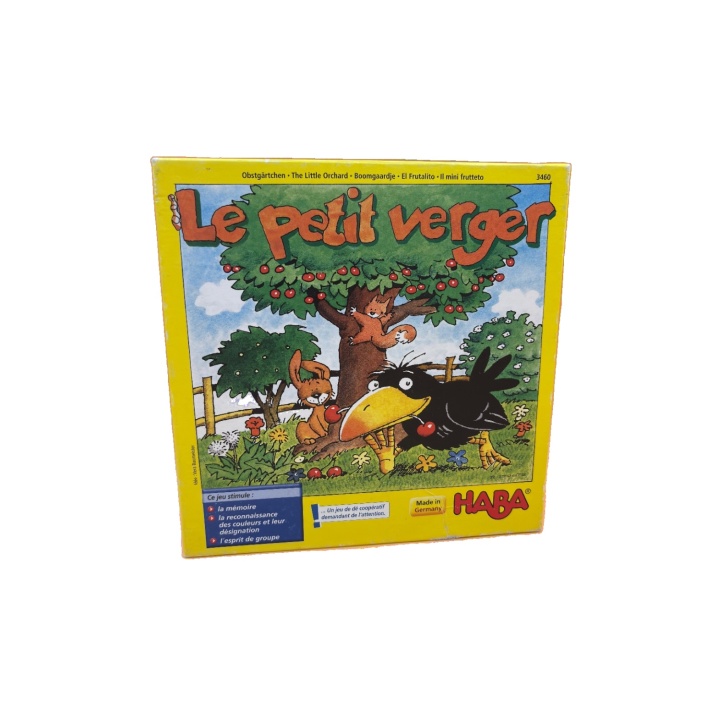Le Petit Verger - HABA - Jeu cooperatif 3 ans 1-4 joueurs -