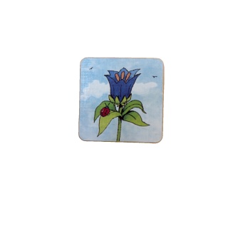 Carte fleur bleue - Le Petit Verger HABA - Pièce détachée