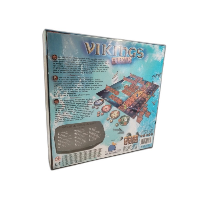 Vikings on Board - Blue Orange - Jeu de Stratégie 2-4 Joueurs - 10 ans