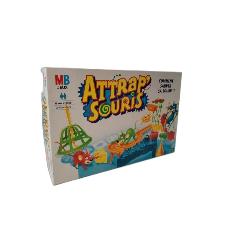 Attrap'Souris - MB Jeux Hasbro - Jeu Adresse Enfant 2-4 Joueurs - 6 an
