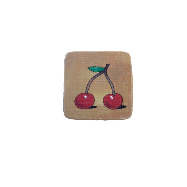Tuile chemin pissenlit/cerises - Le Petit Verger HABA
