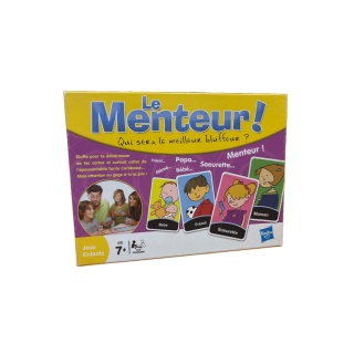 Le Menteur - Hasbro - Jeu de cartes famille 7 ans 2-6 joueurs -