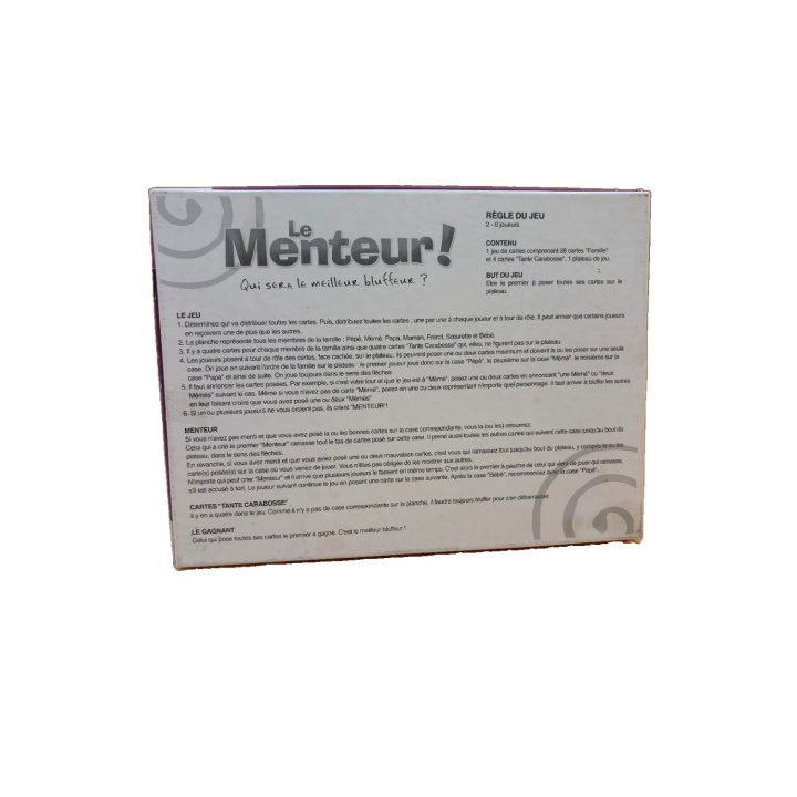 Le Menteur - Hasbro - Jeu de cartes famille 7 ans 2-6 joueurs -