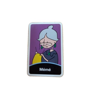 Carte Mémé - Le Menteur Hasbro - Pièce détachée