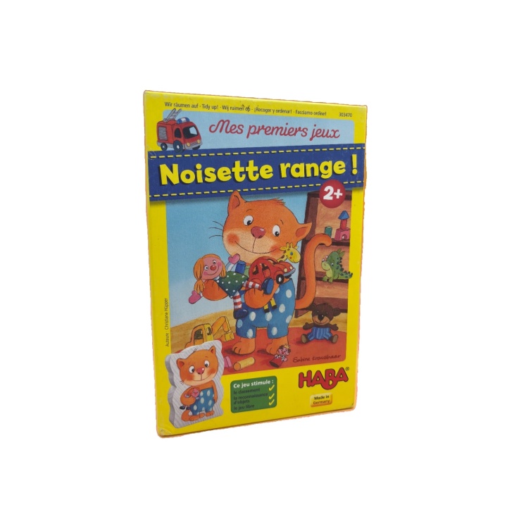 Noisette Range - HABA - Jeu cooperatif 2 ans 1-3 joueurs -