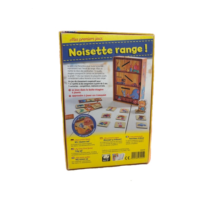 Noisette Range - HABA - Jeu cooperatif 2 ans 1-3 joueurs -