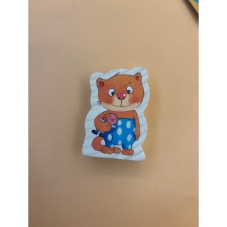 Figurine Noisette Chat - Noisette Range HABA - Pièce détachée