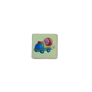 Plaquette jouet ballon - Noisette Range HABA
